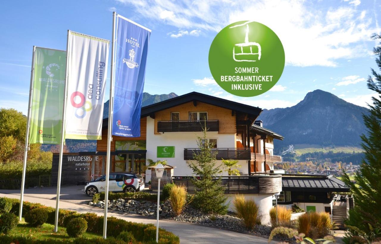 Naturhotel Cafe Waldesruhe Oberstdorf Exterior photo